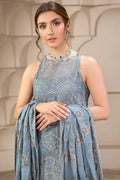 Zarif | Falak Formals | ZF 05 BLUE BELL - House Of Hania