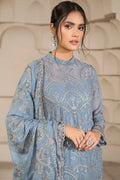 Zarif | Falak Formals | ZF 05 BLUE BELL - House Of Hania