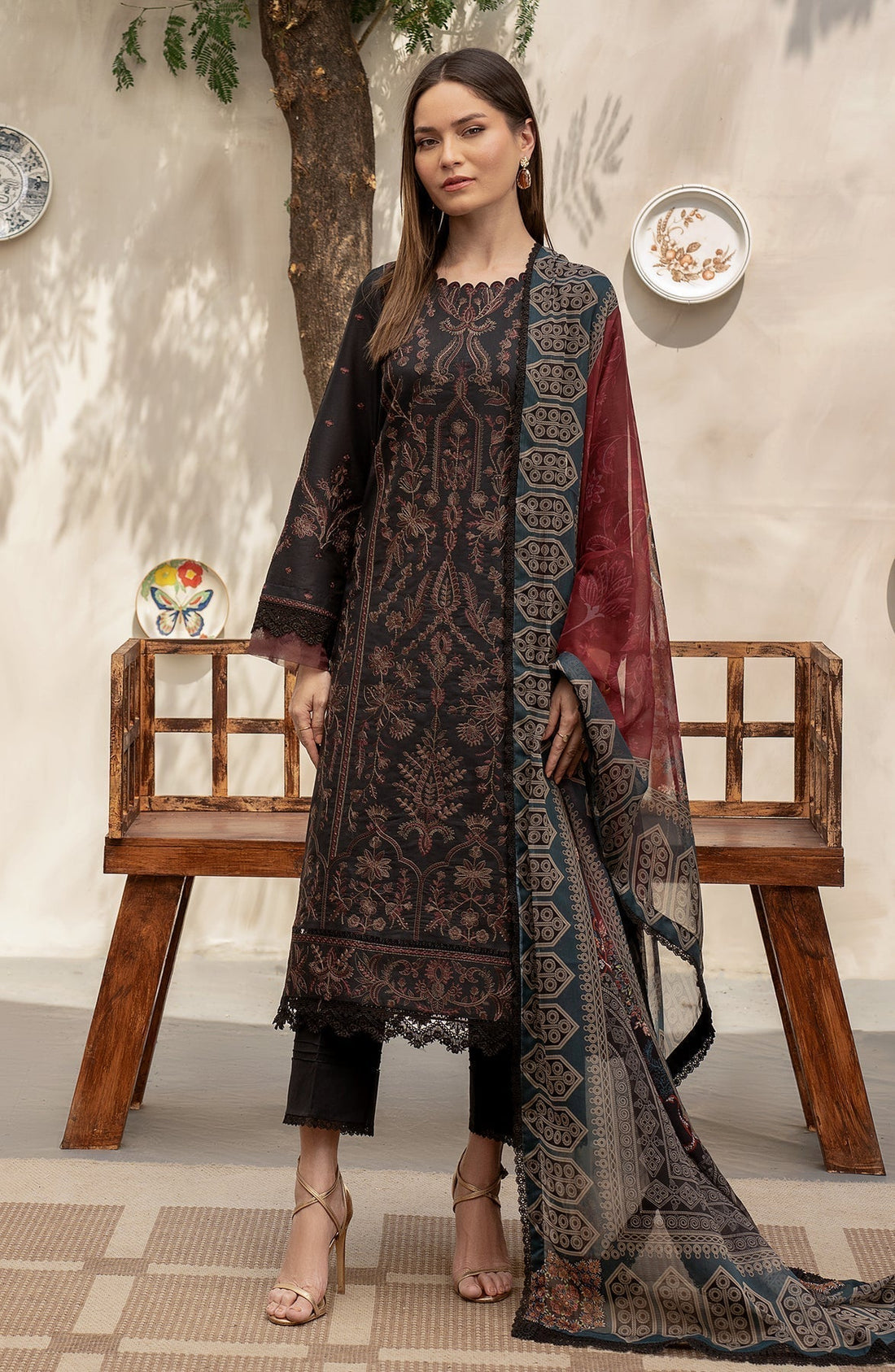 Zarif | Festive Lawn | ZFL 03 JEMIMA - House Of Hania