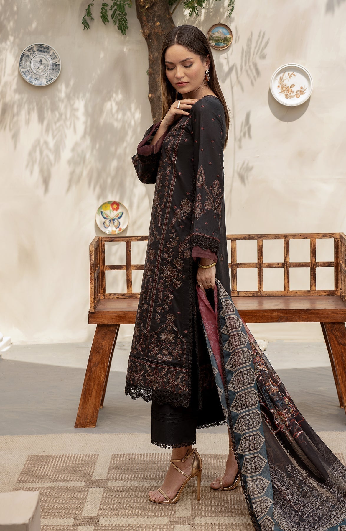 Zarif | Festive Lawn | ZFL 03 JEMIMA - House Of Hania
