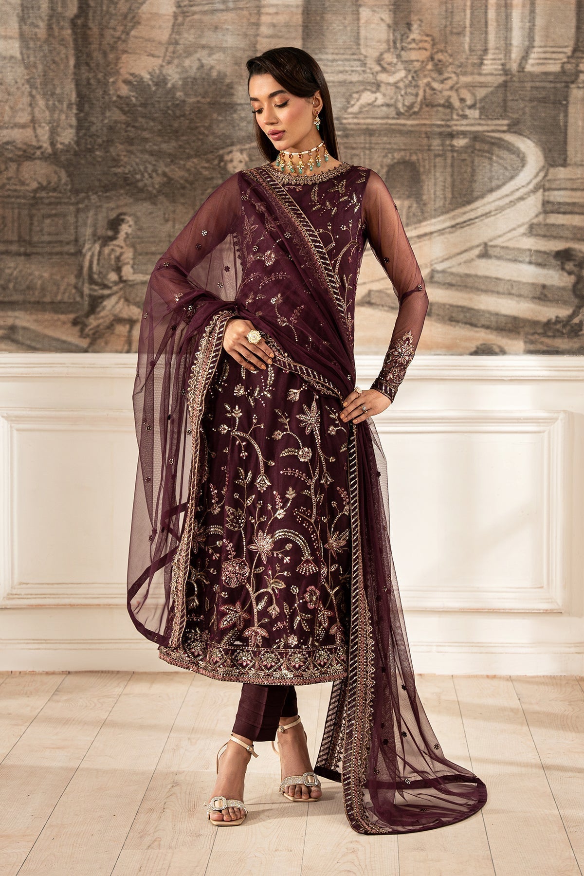 Zarif | Formal Edit 25 | ZFE-06 DAHLIA - House Of Hania