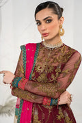 Zarif | LA CELESTE LUXURY Formals | ZLC 04 BURNT ROSE - House Of Hania