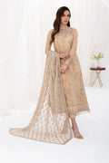 Zarif | LA CELESTE LUXURY Formals | ZLC 07 SAND GLOW - House Of Hania