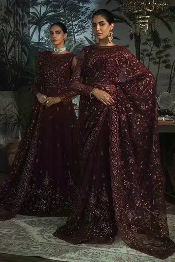 Zarif | LA ROSELLA Formals | ZLR 06 CARMINE - House Of Hania