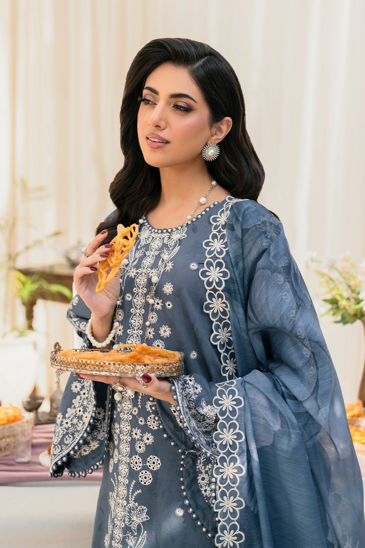 Zarif | Lamhay Luxury Eid Lawn 25 | 06 SAFAH - House Of Hania