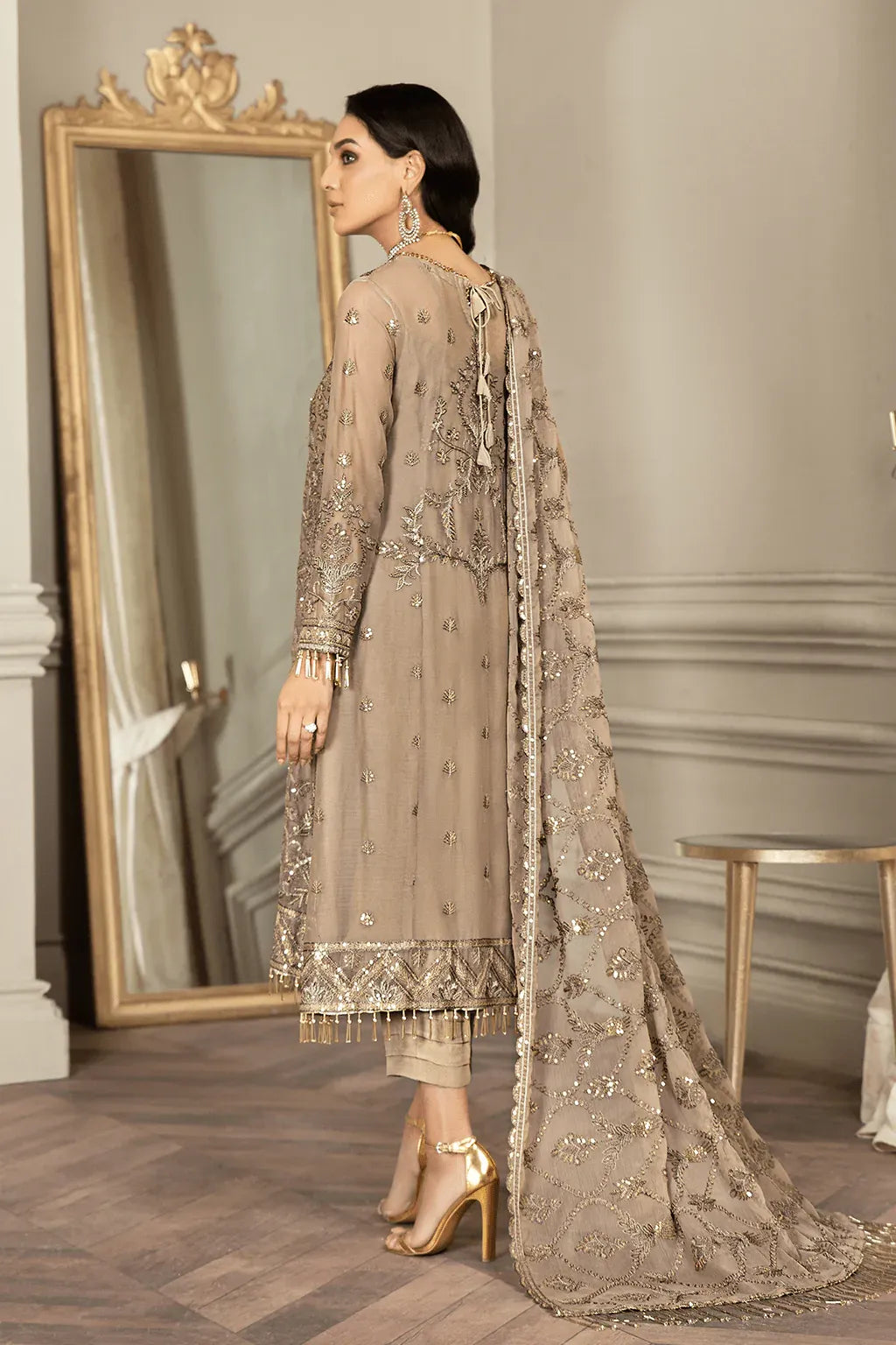 Zarif | Mehroz Formals | LIME STONE - House Of Hania