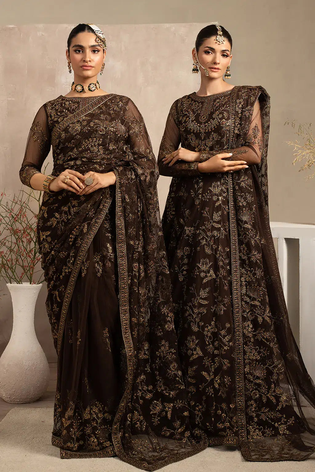 Zarif | Naqsh Festive Formals 23 | ZRN 01 SIYAH - House Of Hania