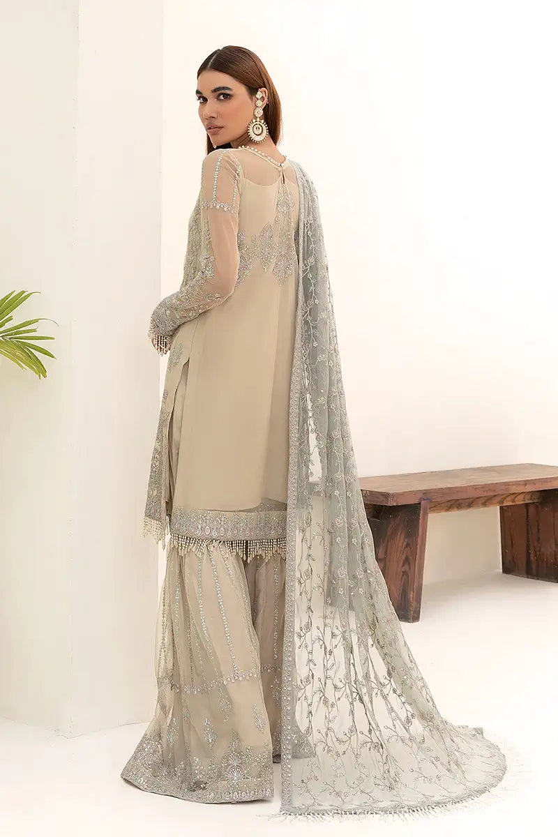 Zarif | Nazneen Formals | ZN 04 MOON LIGHT - House Of Hania