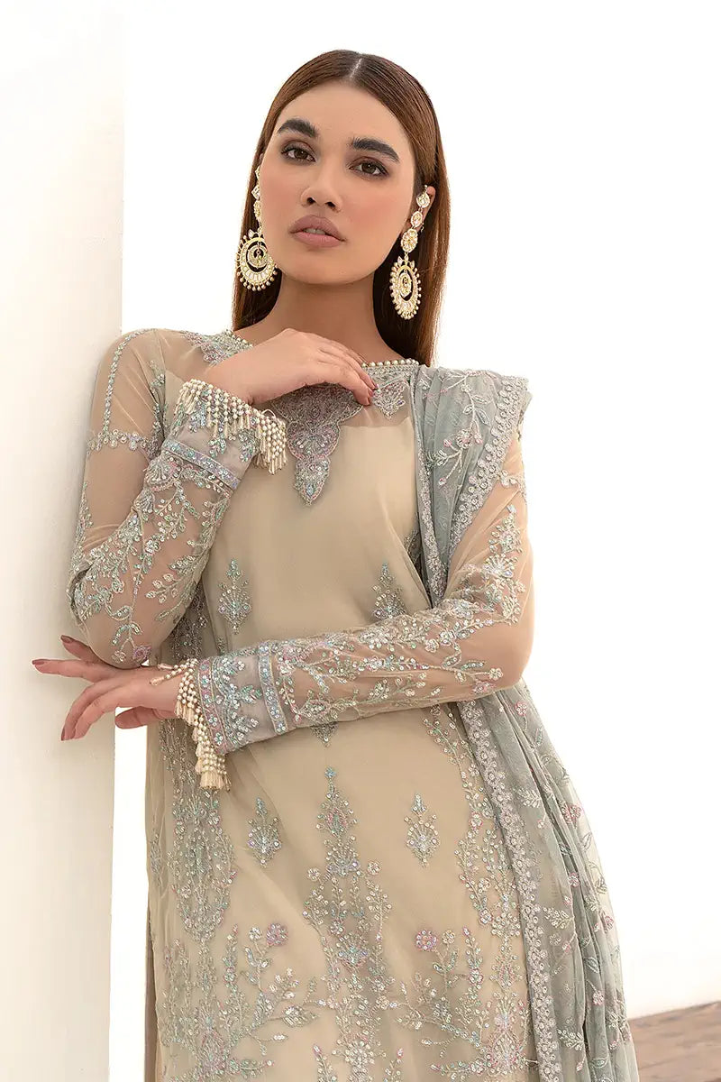 Zarif | Nazneen Formals | ZN 04 MOON LIGHT - House Of Hania