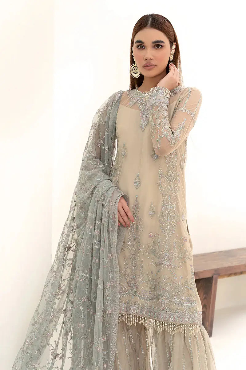 Zarif | Nazneen Formals | ZN 04 MOON LIGHT - House Of Hania