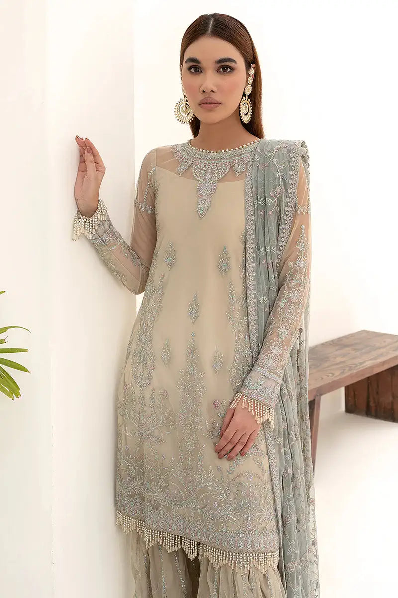 Zarif | Nazneen Formals | ZN 04 MOON LIGHT - House Of Hania
