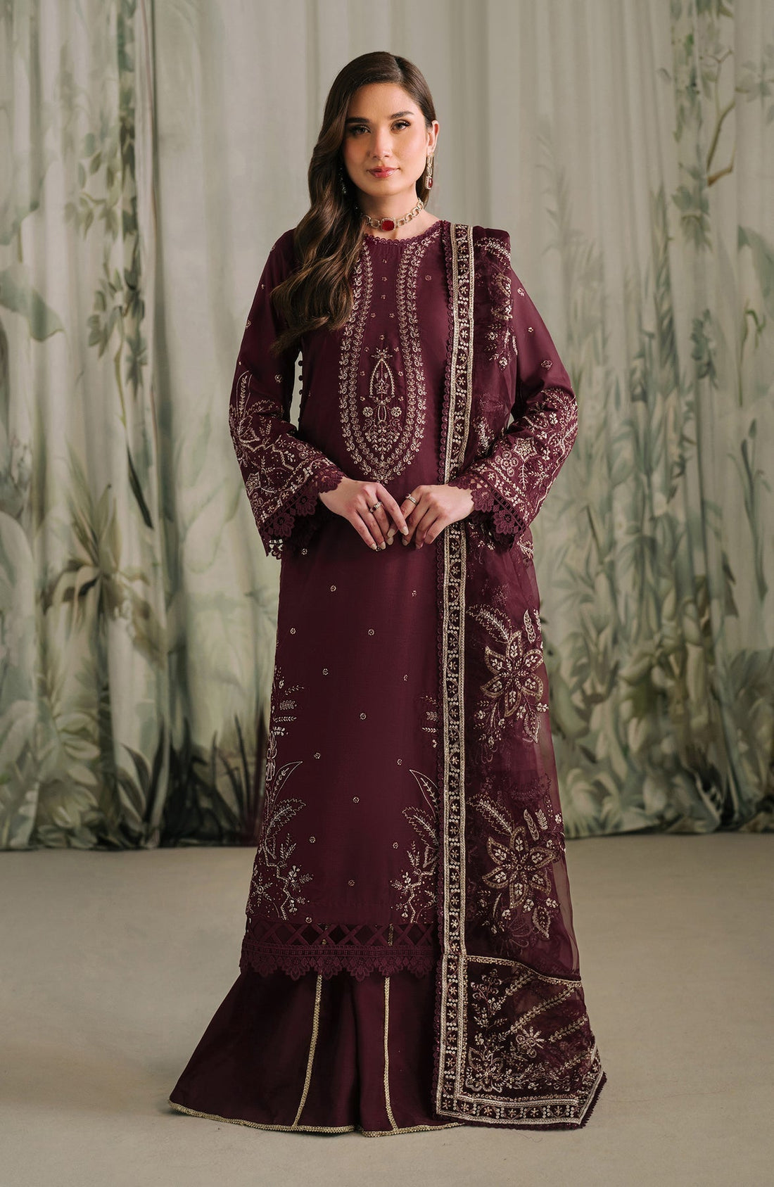 Zarif | Raw Silk | ZRF-RW-04 LIANA - House Of Hania
