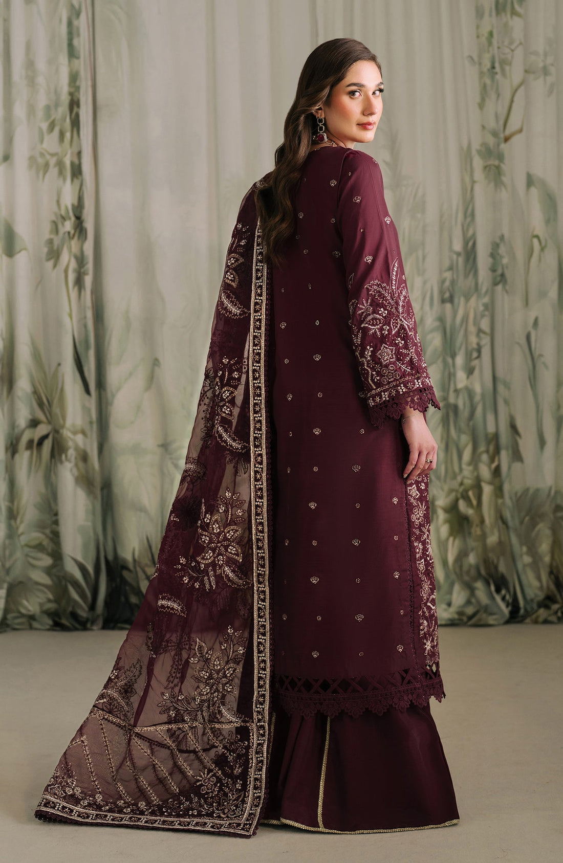 Zarif | Raw Silk | ZRF-RW-04 LIANA - House Of Hania