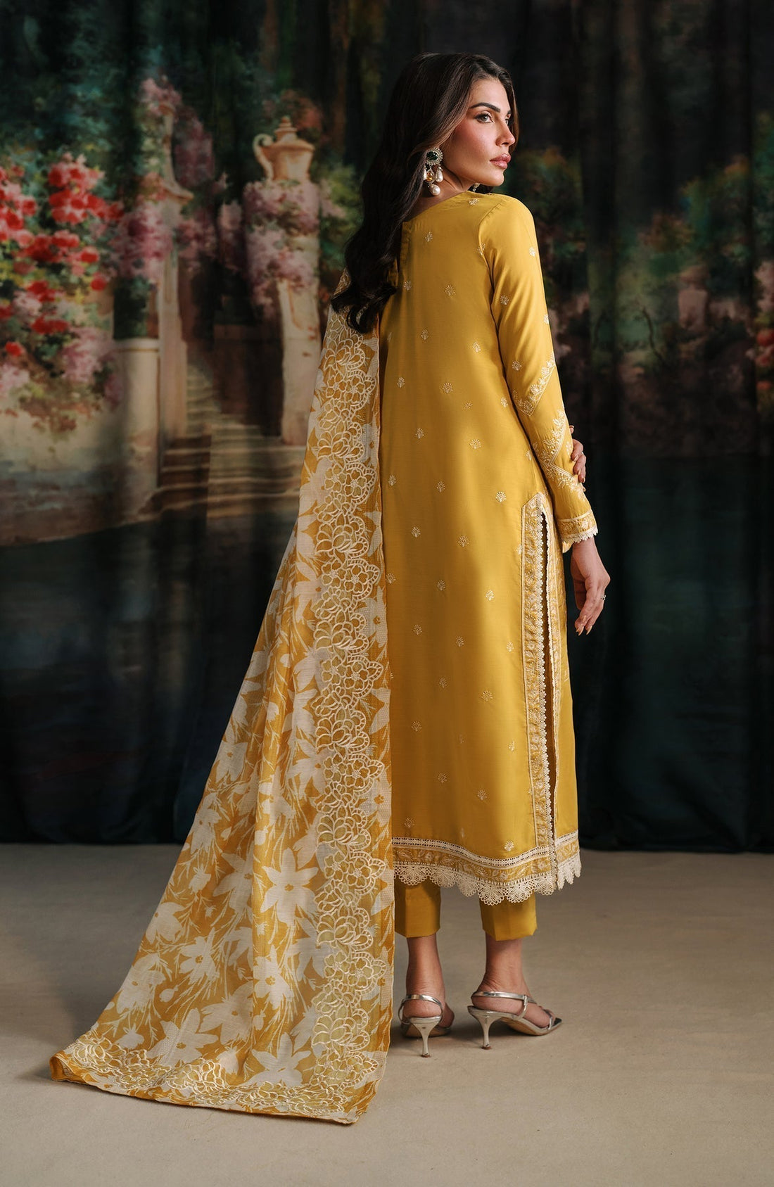 Zarif | Raw Silk | ZRF-RW-06 AZAL - House Of Hania