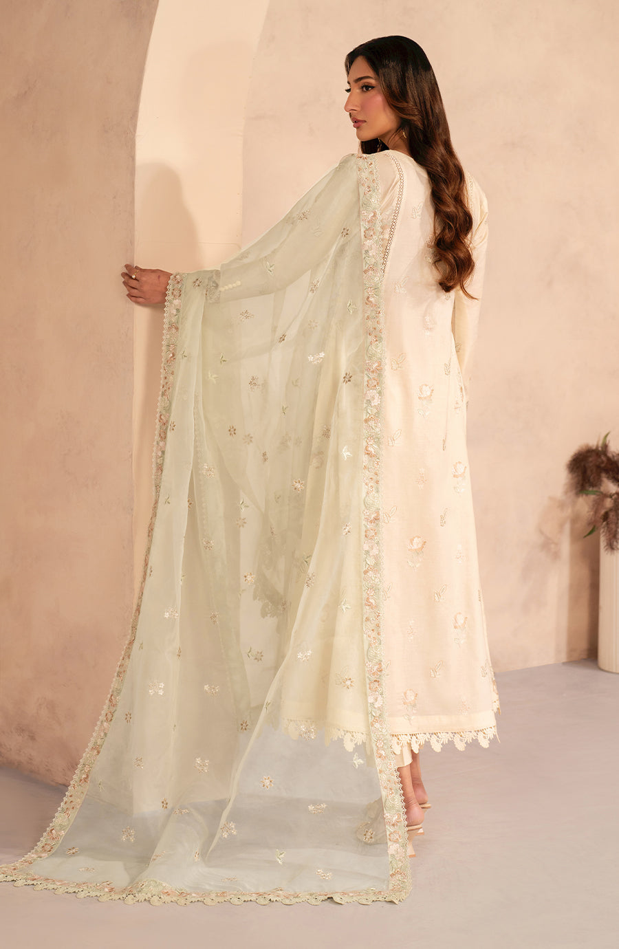 Zarif | Summer Lawn 25 |UNST-LWN-01 DAHEER - House Of Hania