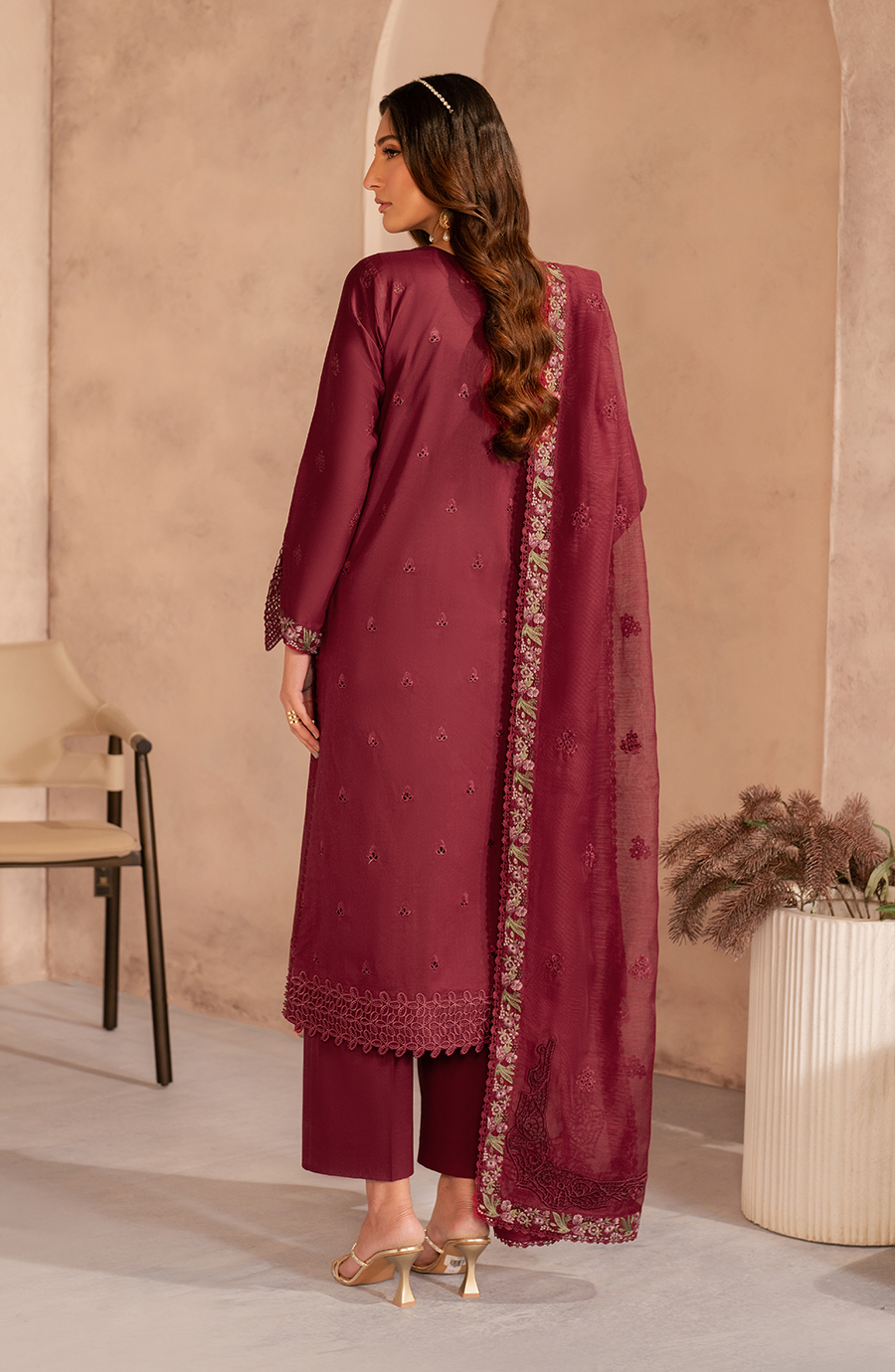 Zarif | Summer Lawn 25 | UNST-LWN-02 SAYAH - House Of Hania