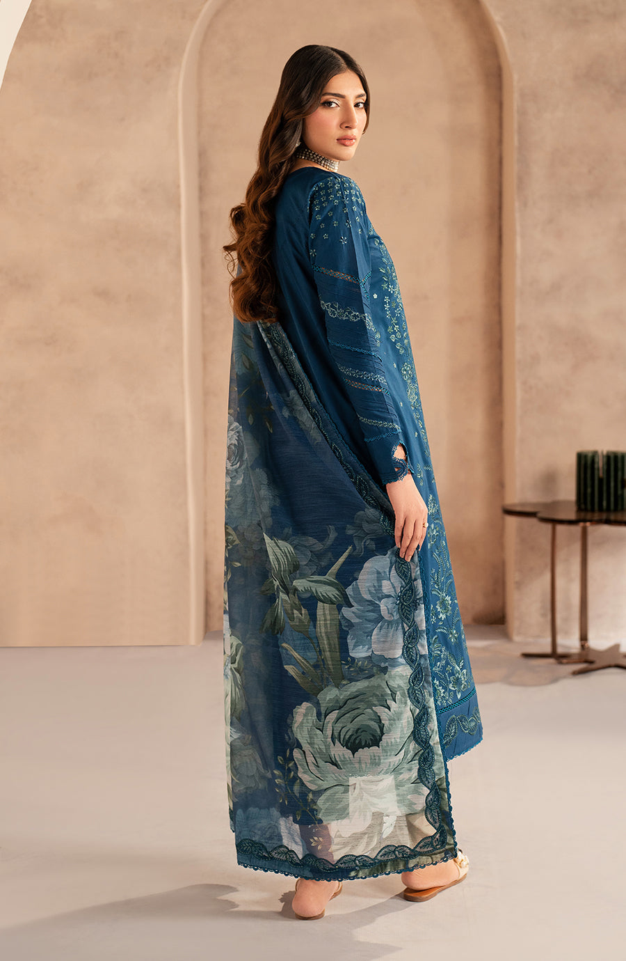 Zarif | Summer Lawn 25 | UNST-LWN-03 MEHMER - House Of Hania