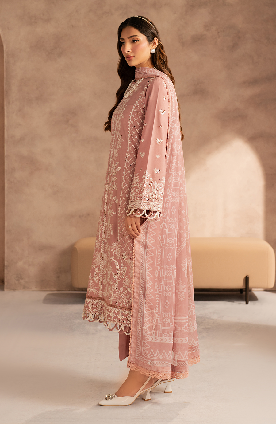 Zarif | Summer Lawn 25 | UNST-LWN-07 ANEEMA - House Of Hania