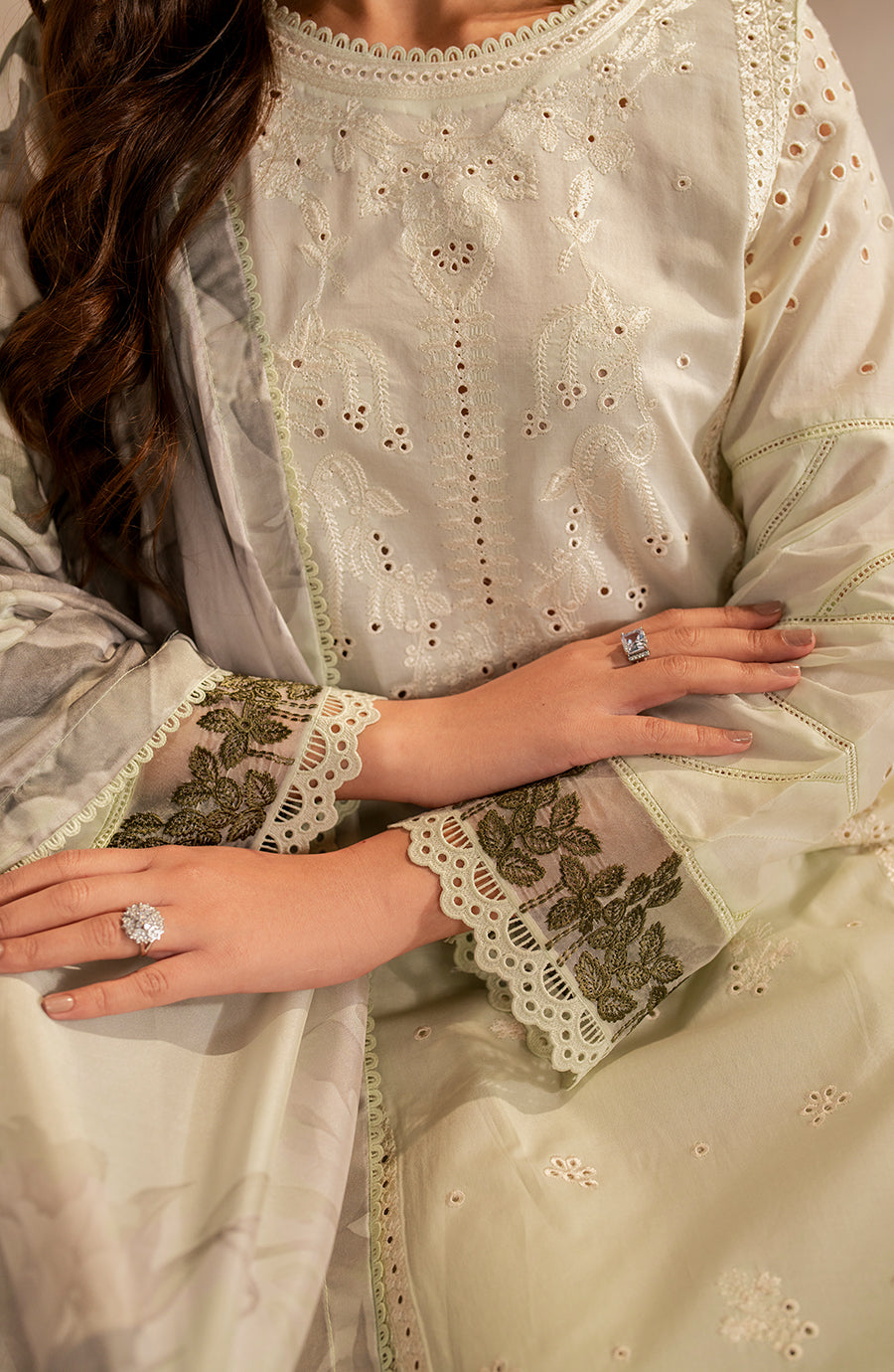 Zarif | Summer Lawn 25 | UNST-LWN-08 ROOHAL - House Of Hania