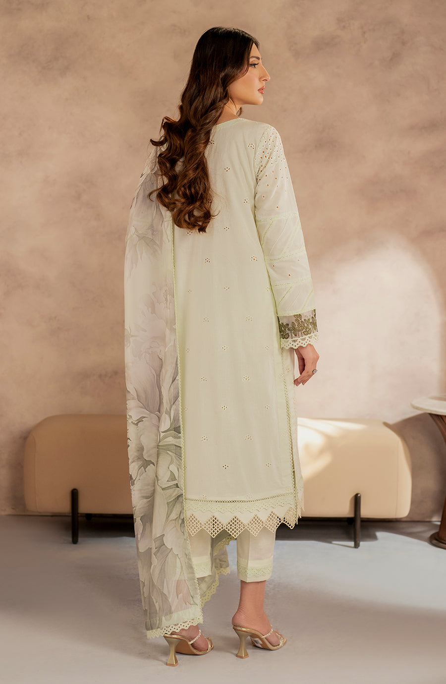 Zarif | Summer Lawn 25 | UNST-LWN-08 ROOHAL - House Of Hania