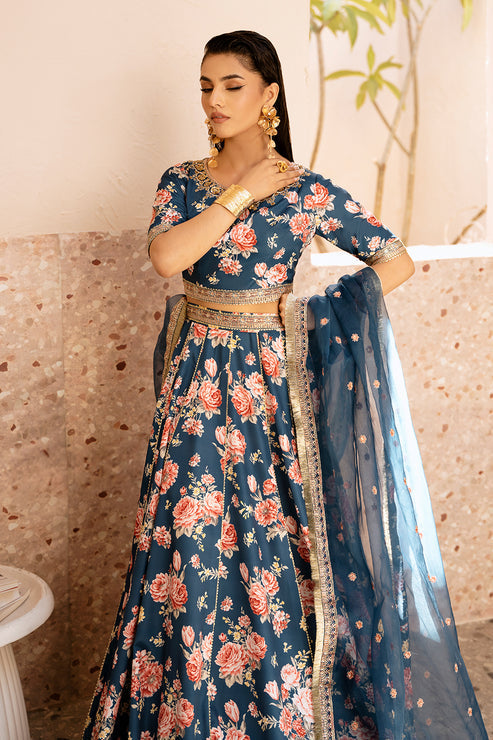 Zarposh | Elara Formals | Charmeuse - House Of Hania