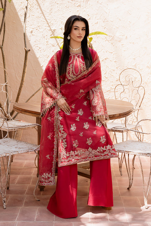 Zarposh | Elara Formals | Gulab - House Of Hania