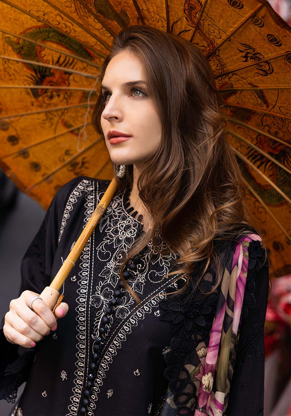 Zarqash | Luxury Lawn 25 | ZQLU 001 Eliana - House Of Hania