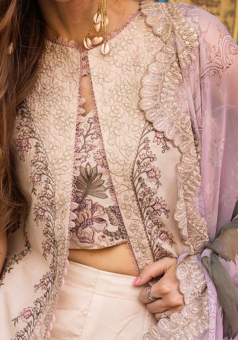 Zarqash | Luxury Lawn 25 | ZQLU 002 Ambrose - House Of Hania