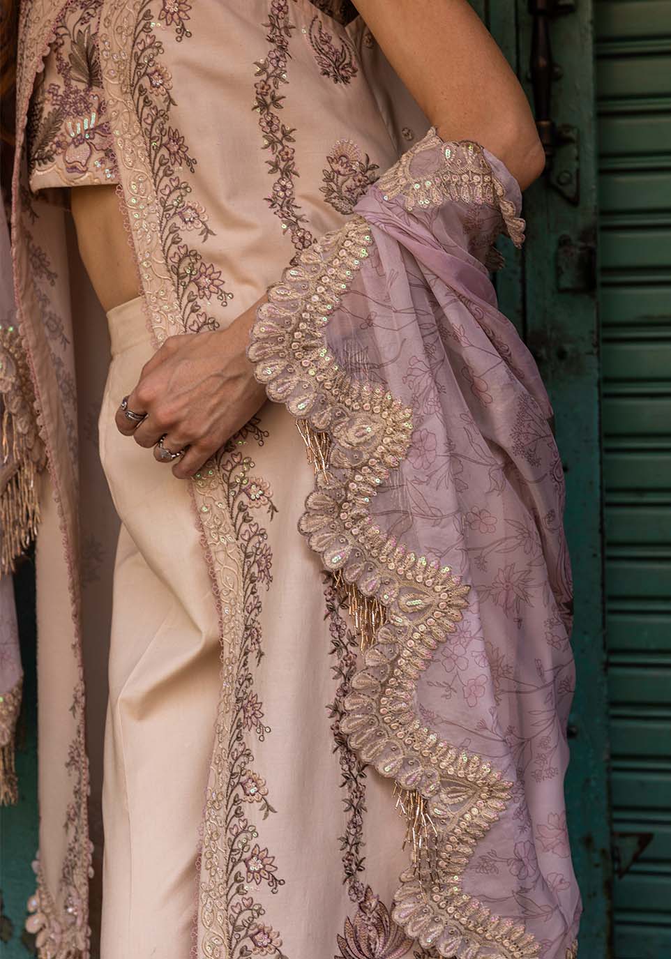 Zarqash | Luxury Lawn 25 | ZQLU 002 Ambrose - House Of Hania