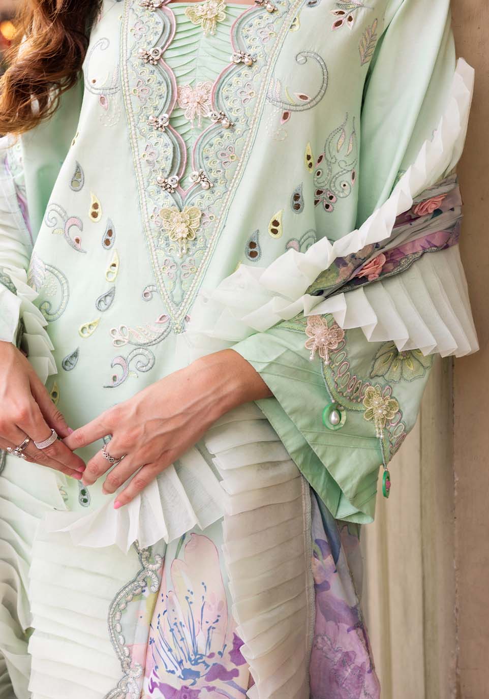 Zarqash | Luxury Lawn 25 | ZQLU 005 ELLIS - House Of Hania