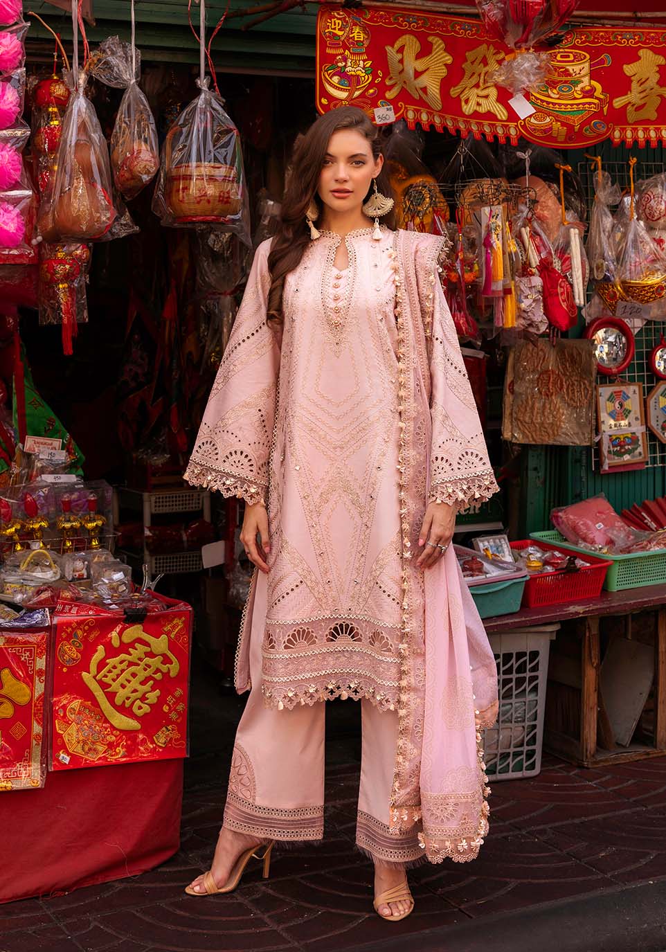 Zarqash | Luxury Lawn 25 | ZQLU 008 ROSEMARY - House Of Hania