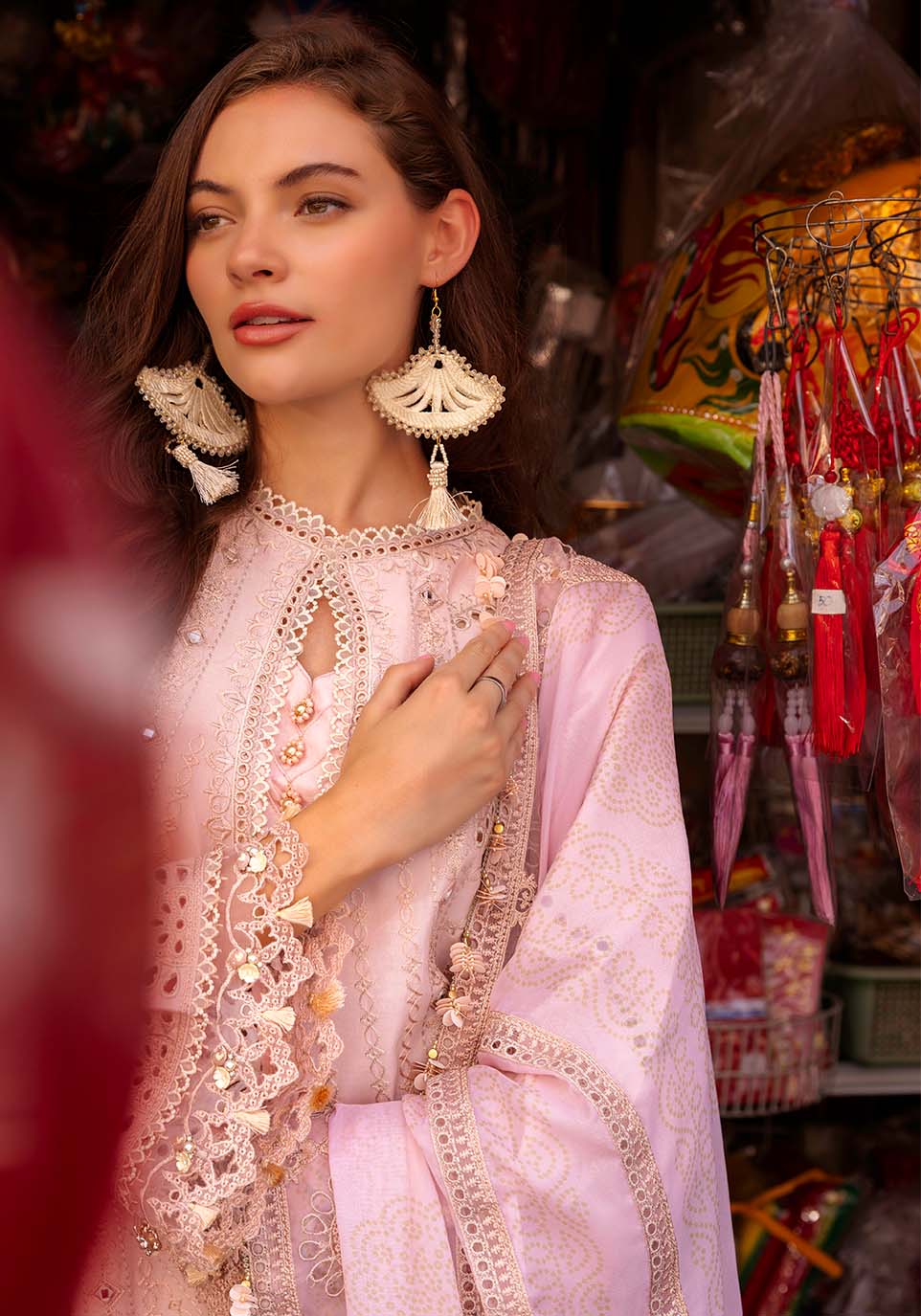 Zarqash | Luxury Lawn 25 | ZQLU 008 ROSEMARY - House Of Hania