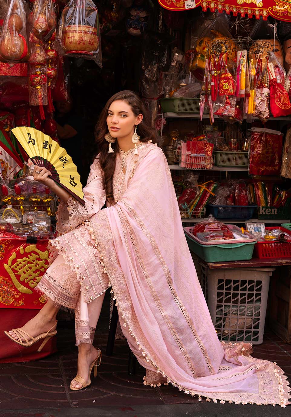 Zarqash | Luxury Lawn 25 | ZQLU 008 ROSEMARY - House Of Hania