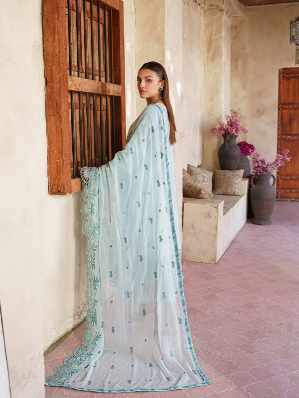 Zebtan | Zeenat Luxury Lawn Eid Collection | ZL 06 - House Of Hania
