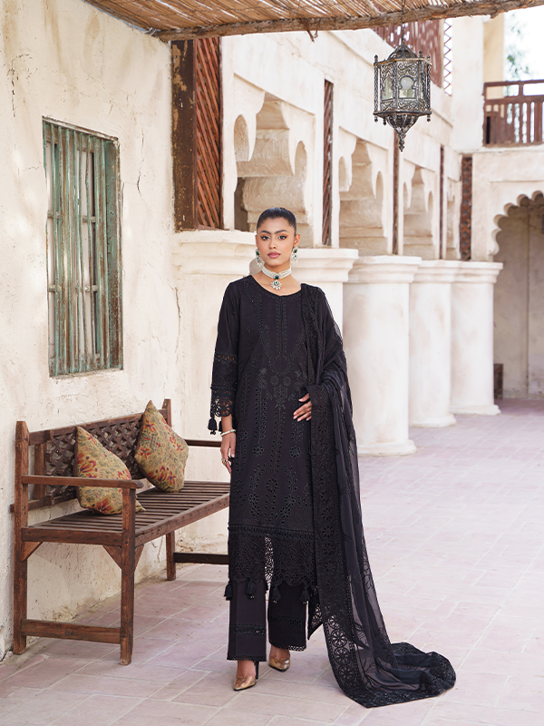Zebtan | Zeenat Luxury Lawn Eid Collection | ZL 07 - House Of Hania