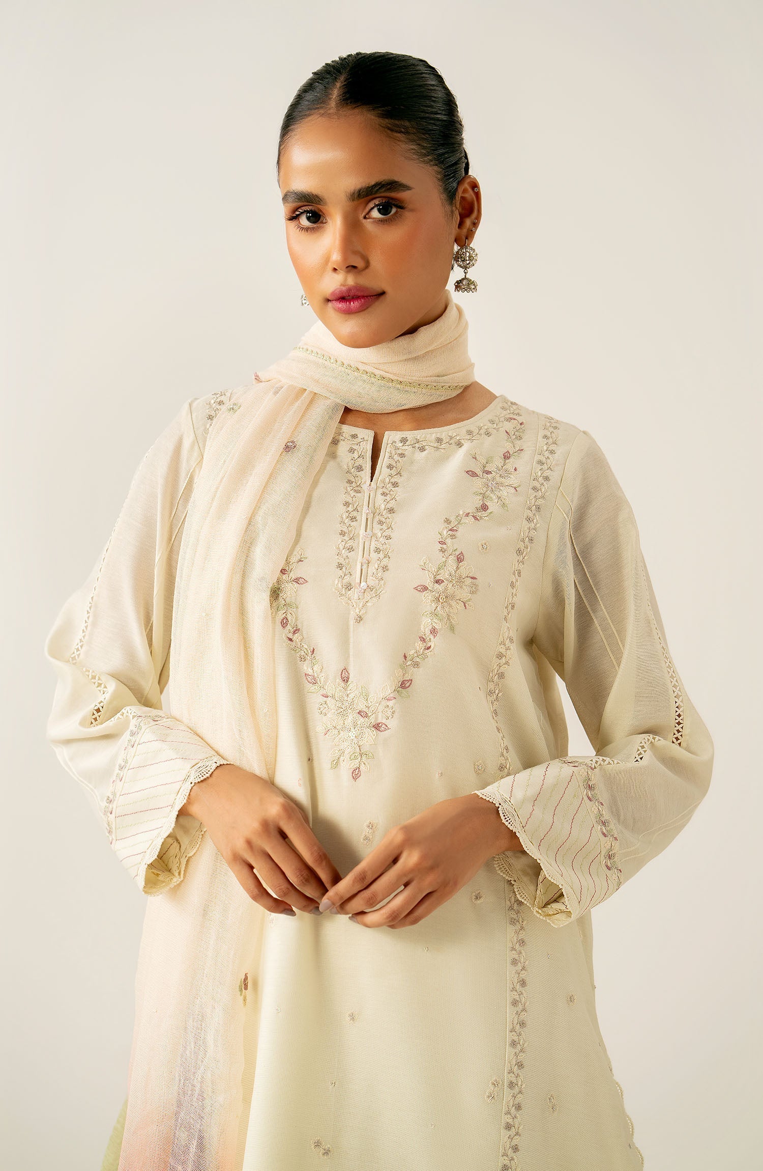 Zeen | Winter Collection | Cotton Net 31 - House Of Hania