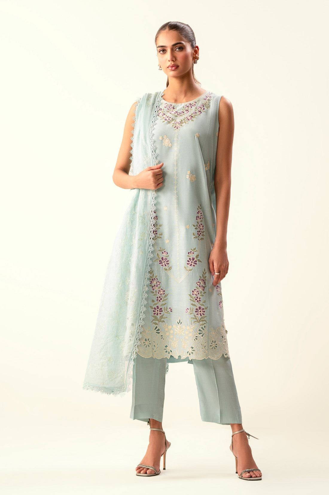 Zeen | Winter Collection | Cotton Net 36 - House Of Hania