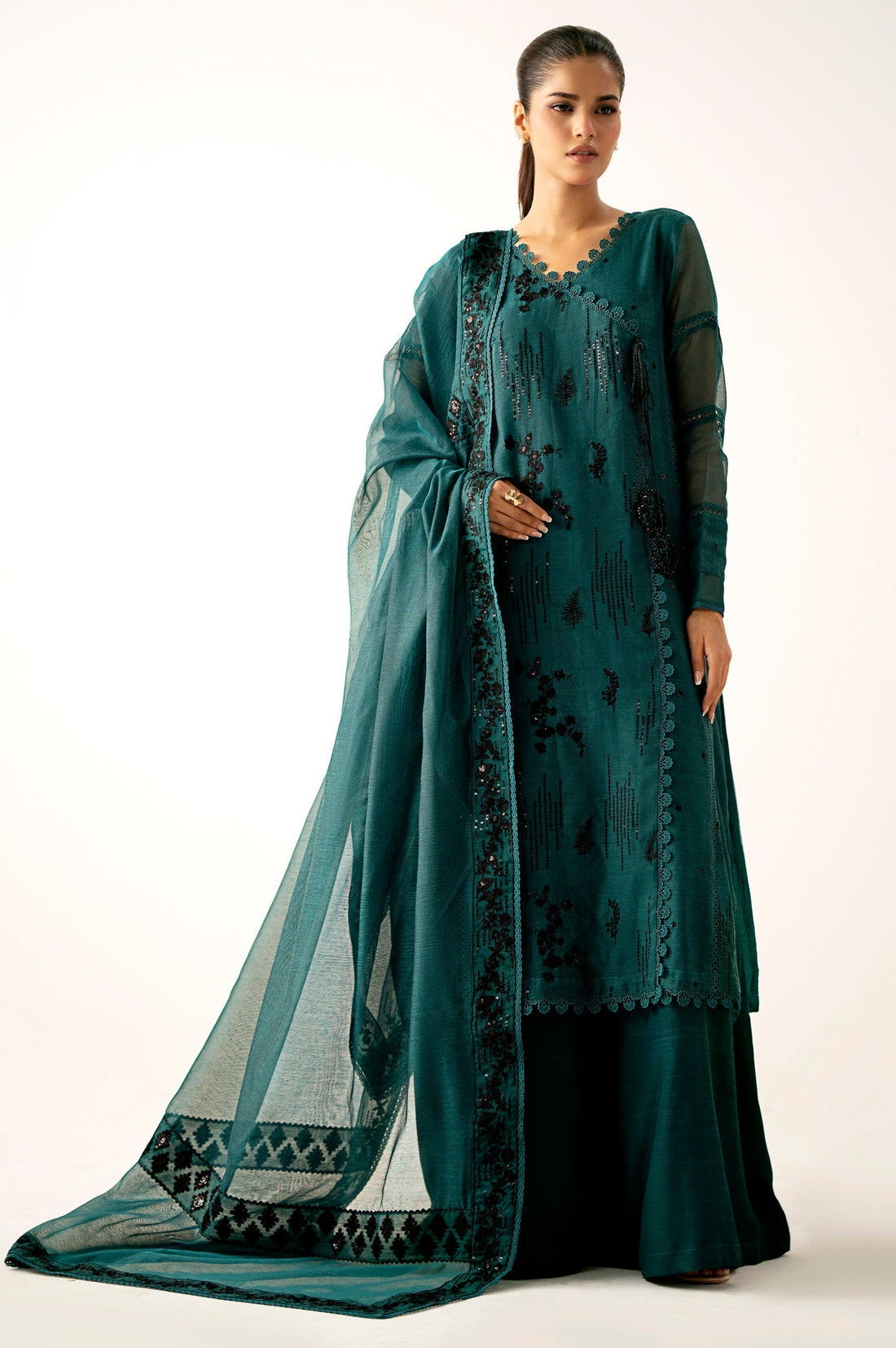 Zeen | Winter Collection | Organza 42 - House Of Hania