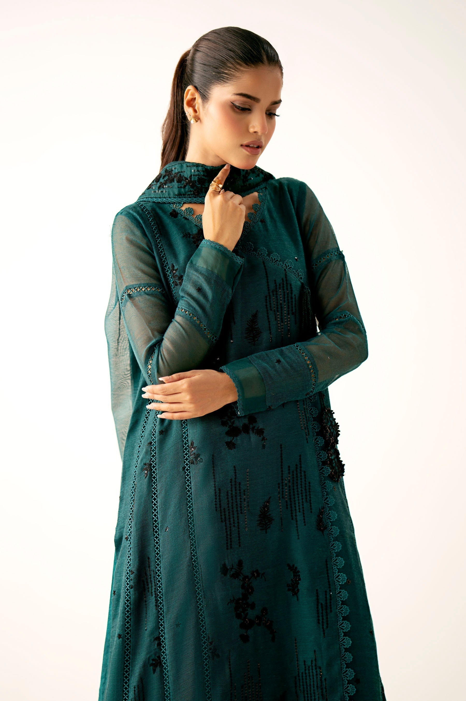 Zeen | Winter Collection | Organza 42 - House Of Hania