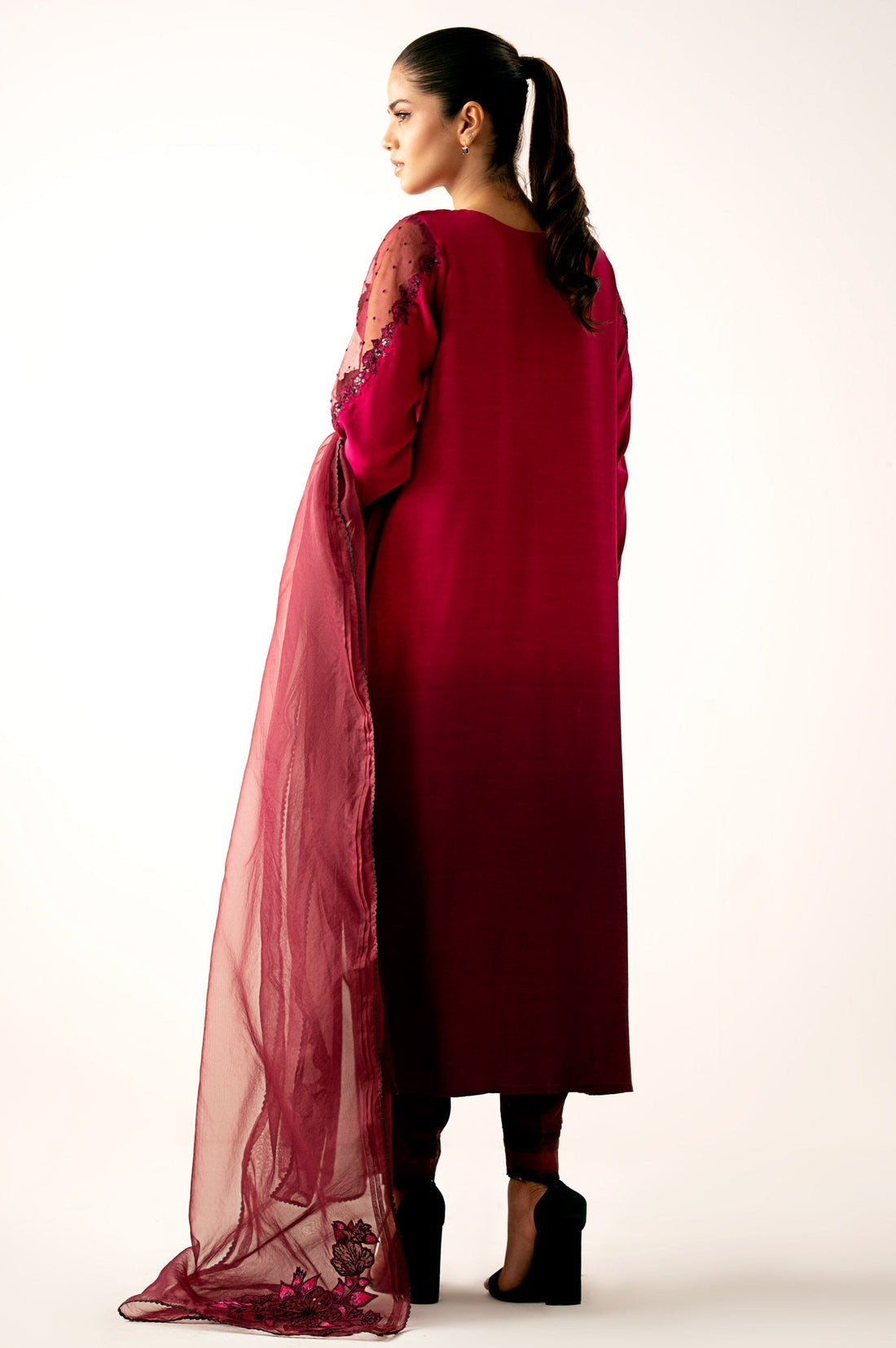 Zeen | Winter Collection | Raw Silk 15 - House Of Hania