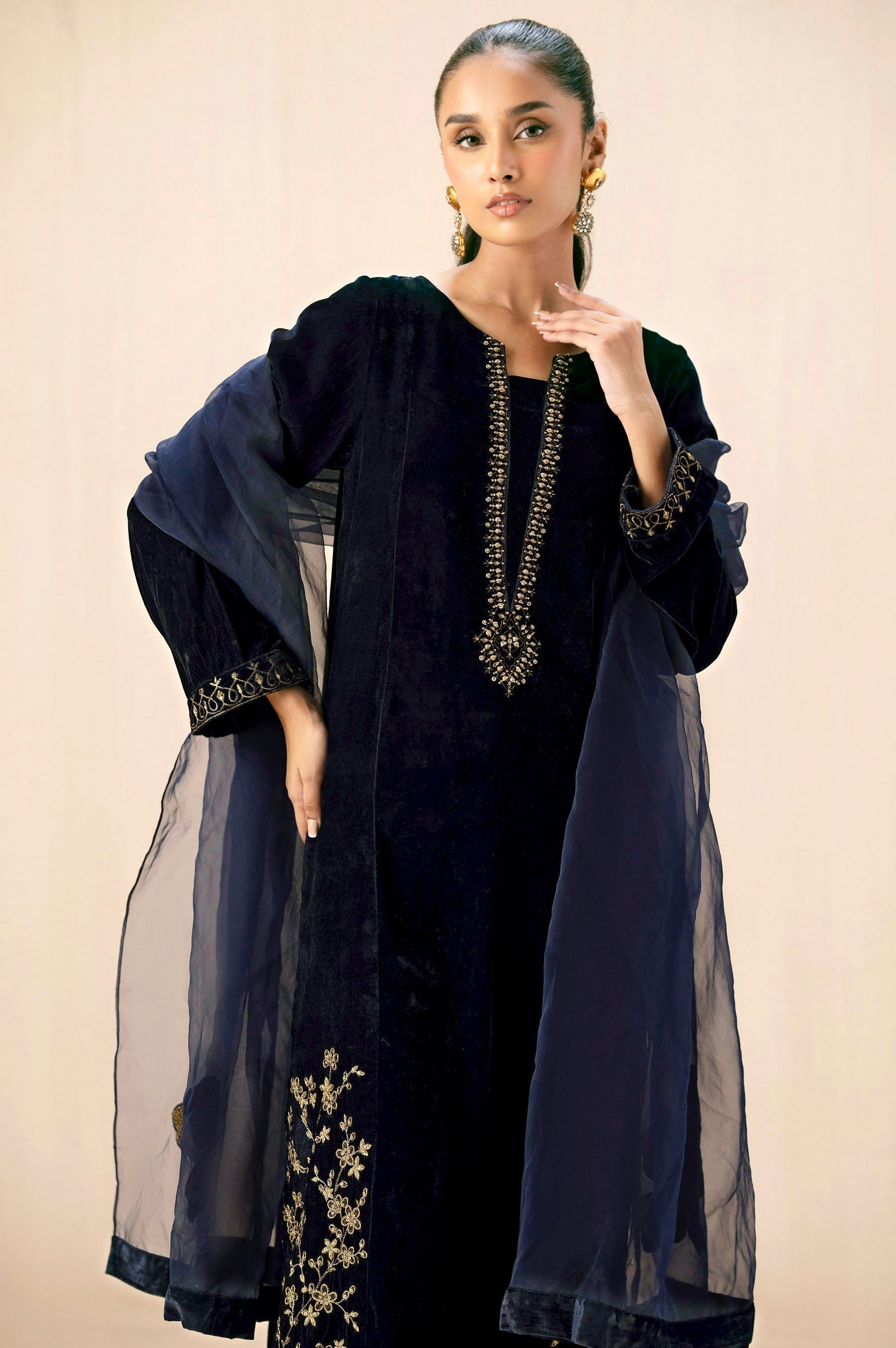 Zeen | Winter Collection | Velvet 13 - House Of Hania