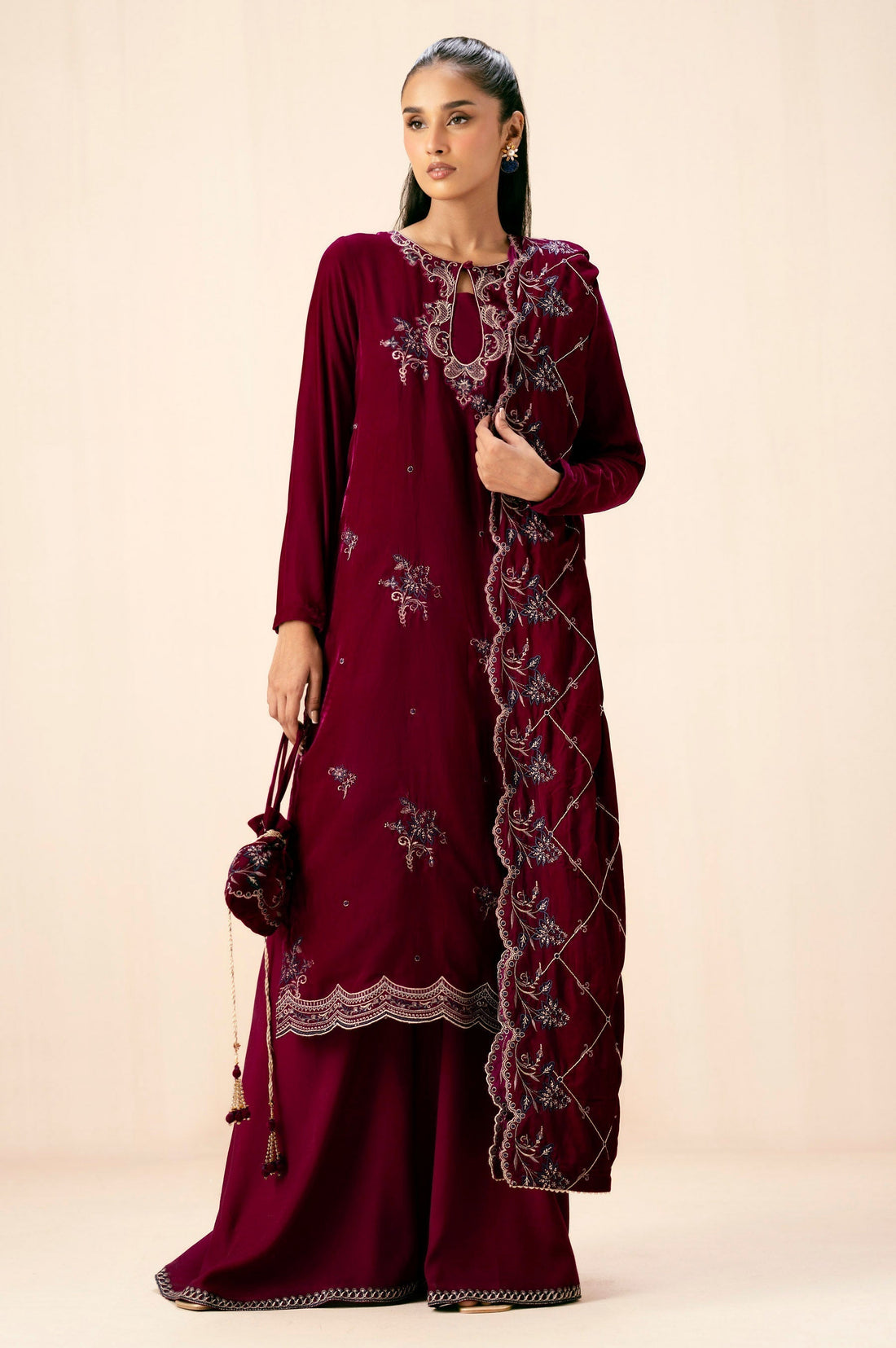 Zeen | Winter Collection | Velvet 25 - House Of Hania