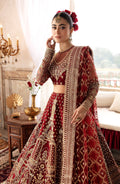 Zevk Afsanah Luxury Embroidered Net 3Pc Suit - Pari Zad - House Of Hania