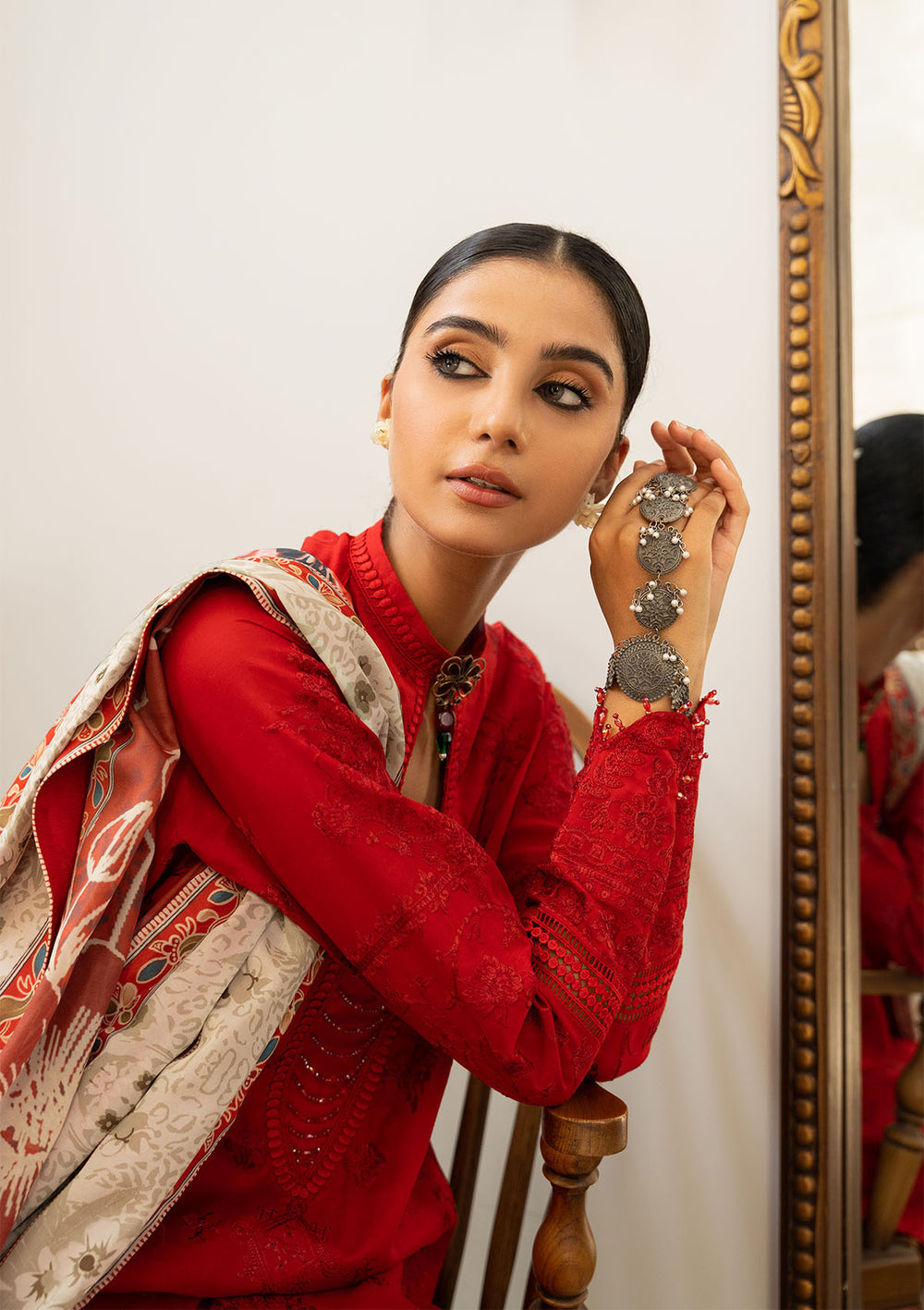 Aik Atelier | Samah Lawn 24 | LOOK 08 - House Of Anaya