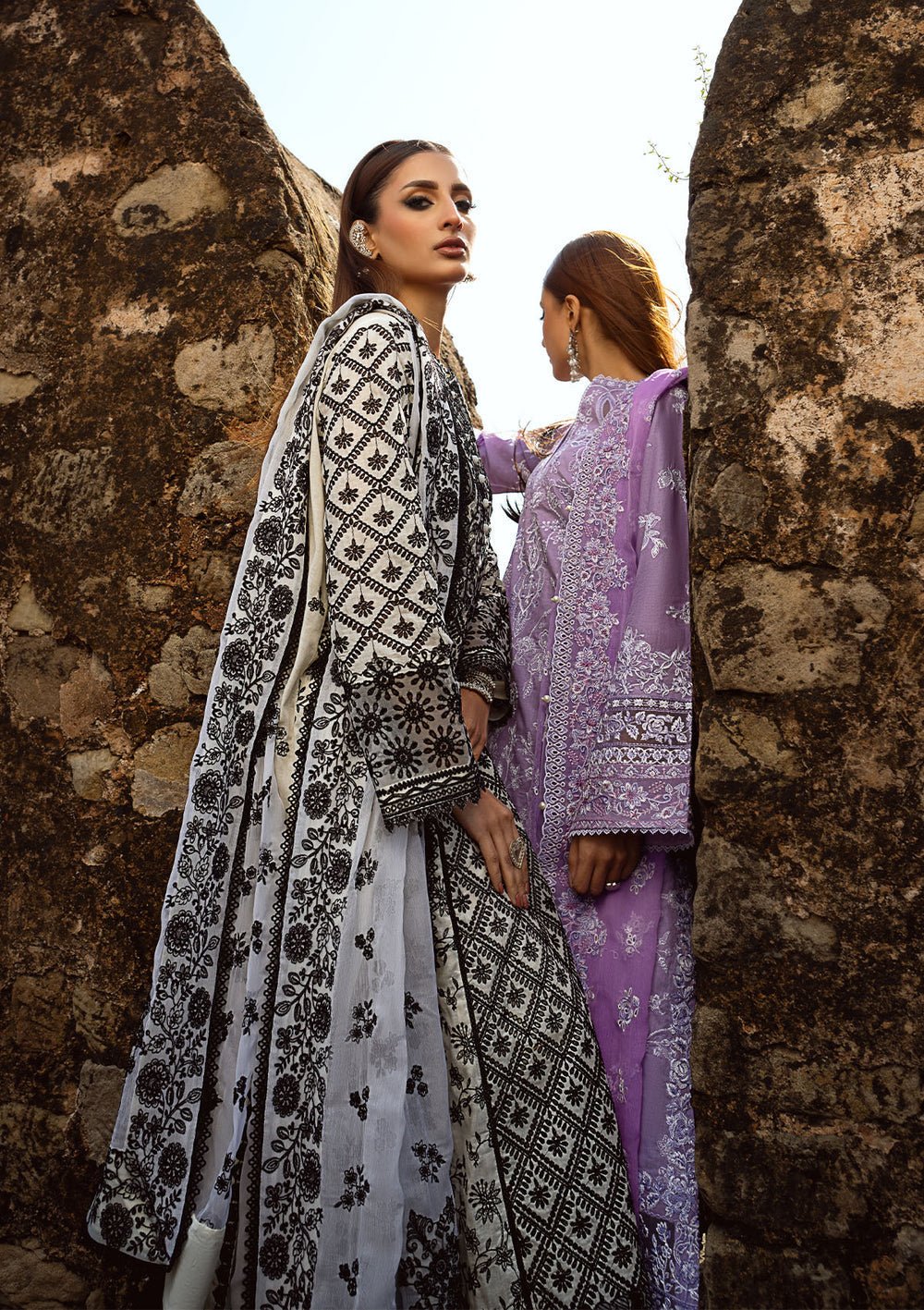 Aik Atelier | Pardes Lawn 24 | LOOK 01 - House Of Anaya