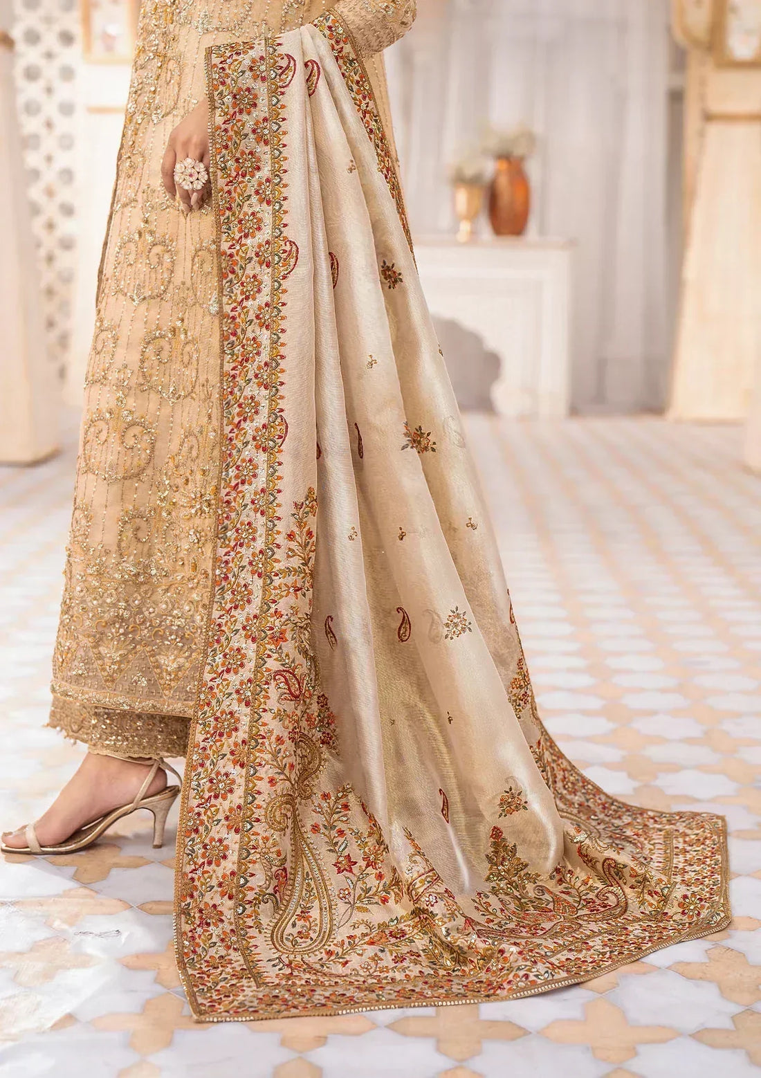 Aik Atelier | Wedding Festive 24 | Shawl - House Of Anaya