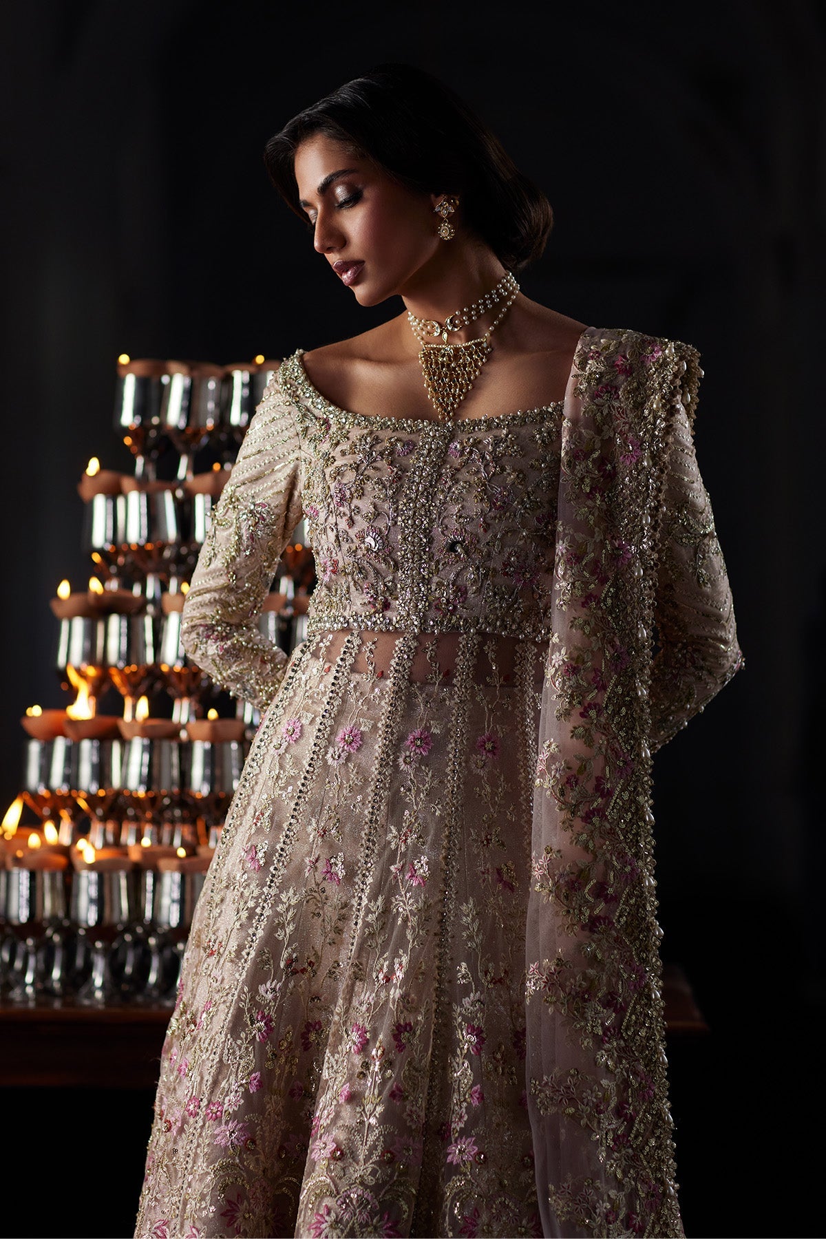 Raeesa Premium Saad Bin Shahzad | EL VENETO Luxury Formals | RINA