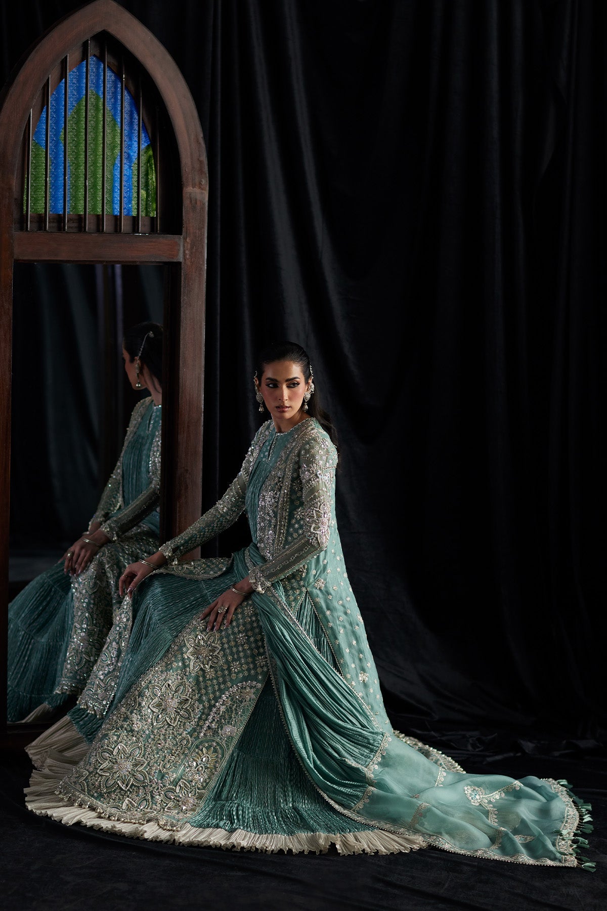Raeesa Premium Saad Bin Shahzad | EL VENETO Luxury Formals | OLYRA