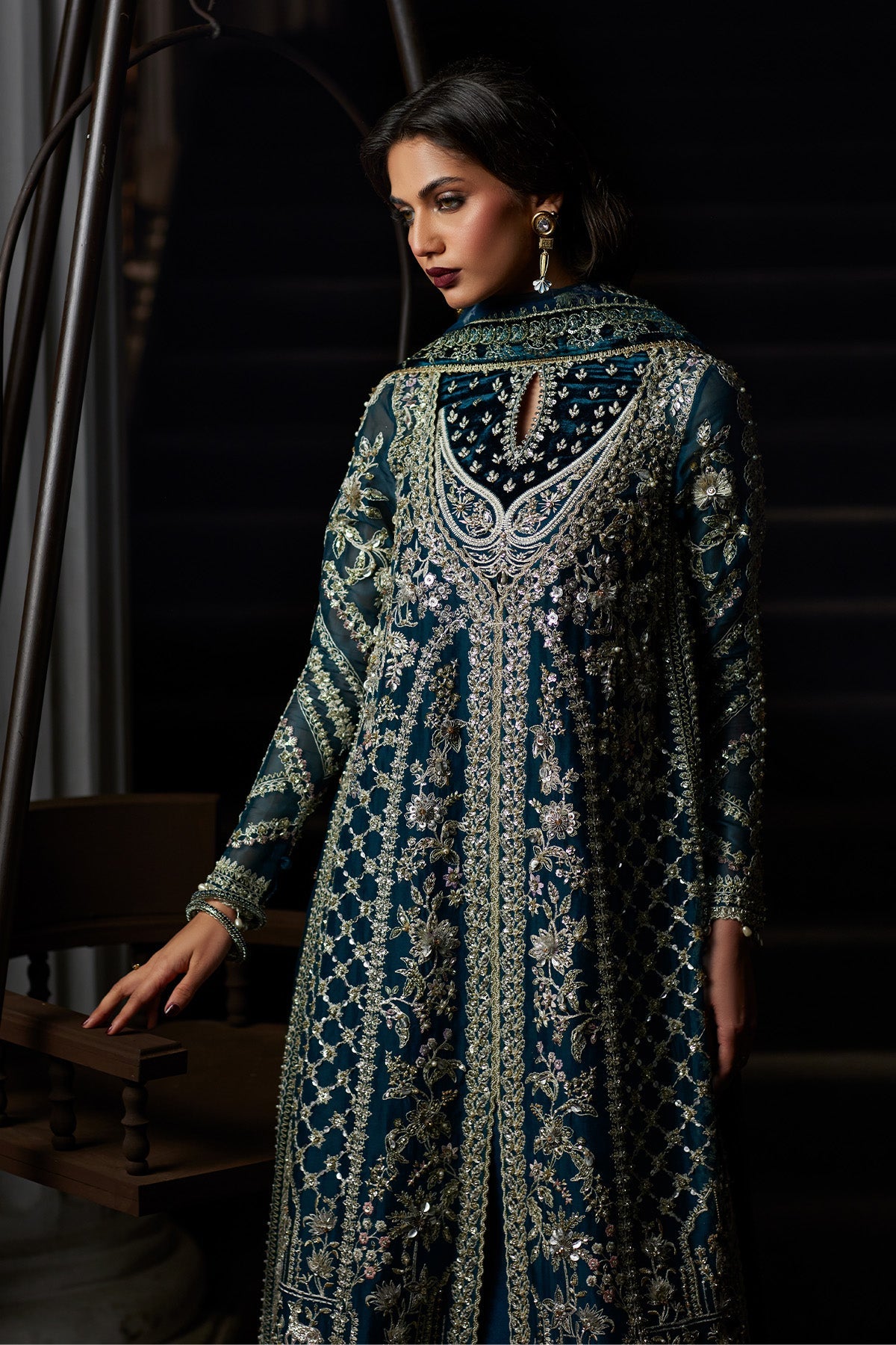Raeesa Premium Saad Bin Shahzad | EL VENETO Luxury Formals | ALIRA