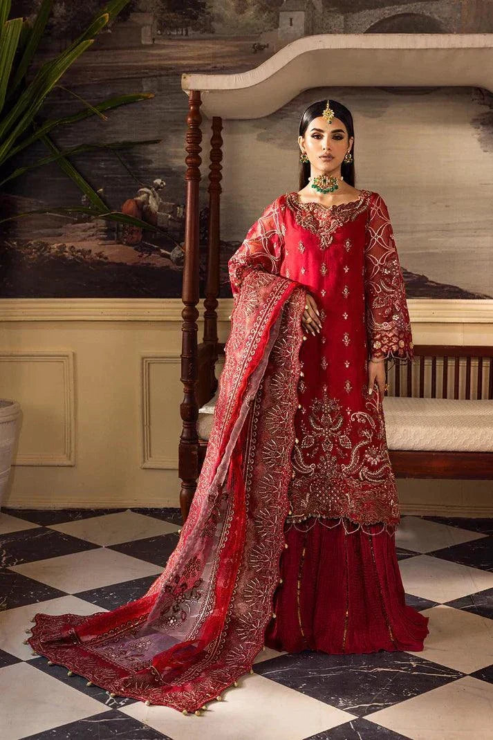 Emaan Adeel Gulfishan outfit — front view
